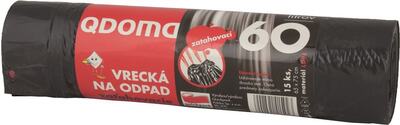 Pytel na odpadky zatahovací, 60l (10ks na roli)