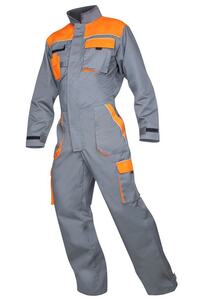 Overal 2STRONG šedo-oranžový