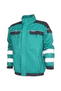 Blůza COOL TREND s reflex. pruhy zelená