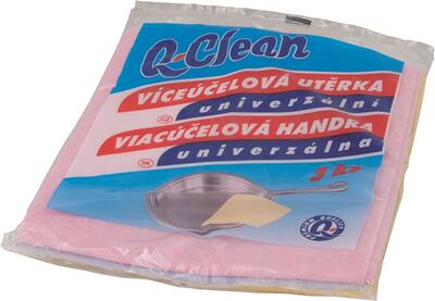 Víceúčelová utěrka Qclean (bal./3ks)