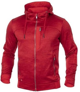 Mikina 3DBreathe melange červená (S-3XL)