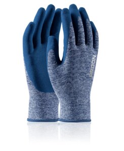 Rukavice NATURE TOUCH modré s prodejní etiketou