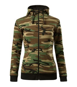Mikina dámská CAMO ZIPPER (XS-2XL)