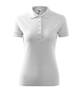 Polokošile dámská Pique Polo 200g (XS-2XL) bílá