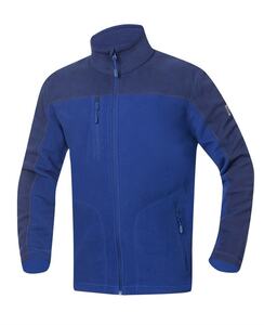 Mikina fleece MICHAEL středně modrá royal (S-3XL)