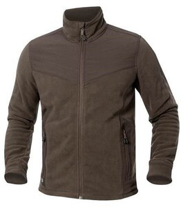 Mikina SOFTFLEECE COMBO hnědá (S-3XL)