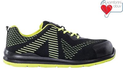 Obuv FLYTEX S1P ESD neon