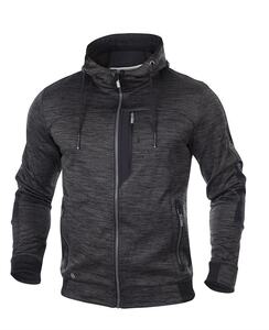 Mikina 3DBreathe melange šedo-černá (XS-3XL)