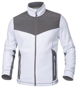 Mikina SOFTFLEECE COMBO bílá (4XL)