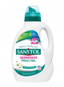 SANYTOL dezinfekce prací gel 1,7 l (34 PD)