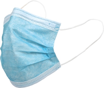 Rouška 3vr modrá HYGOTRENDY VIRAZON 50ks