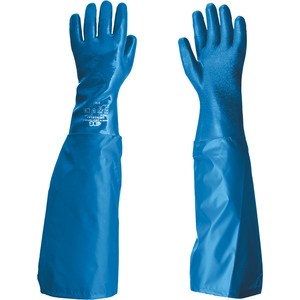 Rukavice UNIVERSAL AS 65cm, modré, velikost 10