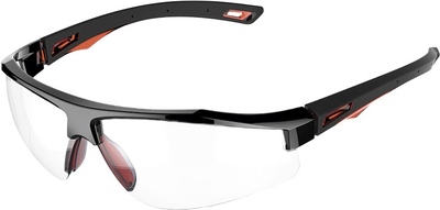 Brýle JSP GALACTUS čirá červ./černá rám.