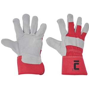 Rukavice kombinované EIDER (11) červené