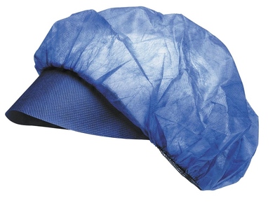 Gastro jednorázová čepice s kšiltem VAPI PEAK (100ks/bal.)