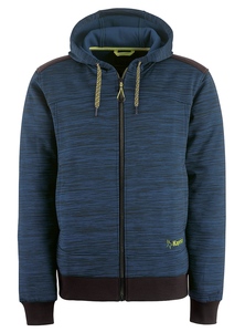 Mikina na zip SLICK s kapucí