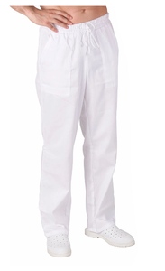 Kalhoty pracovní bílé