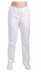 Kalhoty pas guma v.170 bílé